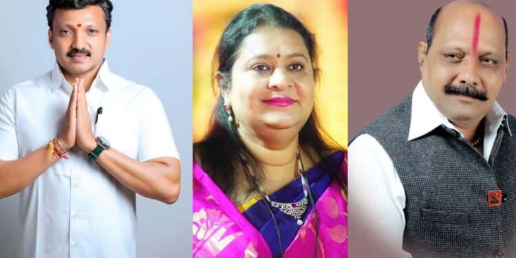 धाराशिव लोकसभेसाठी ओमराजे अर्चनाताई व आंधळकर यांच्या तिरंगी लढत