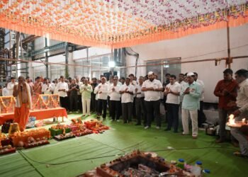 भैरवनाथ शुगर्सचा १७ वा बॉयलर अग्नीप्रदिपन समारंभ