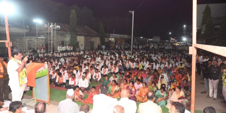 ही लढाई फक्त विजयासाठीचीच नाही तर विकासासाठीची आहे-प्रा.डॉ. तानाजीराव सावंत