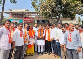 धाराशिव – कळंब मतदार संघात शिवसेना महायुतीचे उमेदवार अजित पिंगळे यांच्या विजयासाठी शिवसैनिक एकत्र, मुख्यमंत्री शिंदे यांना पुन्हा सत्तेवर आणण्याचा निर्धार