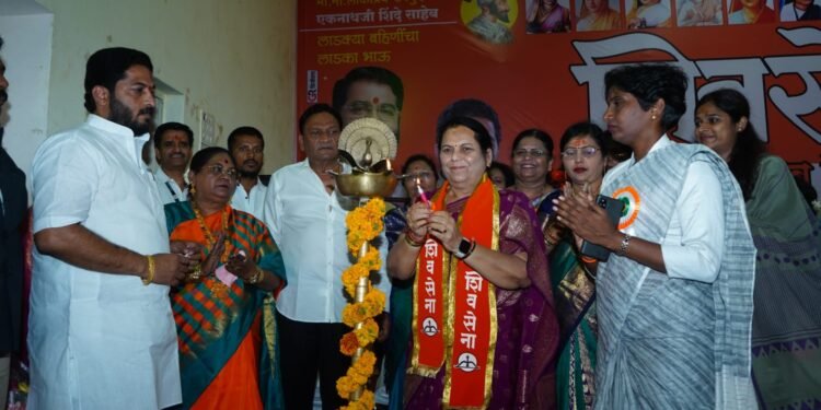 धाराशिवमध्ये शिवसेना महिला आघाडीतर्फे ‘दुर्गाशक्ती महिला सन्मान मेळावा’ उत्साहात संपन्न