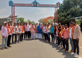चिखली येथील उ.बा.ठा गटाच्या अनेक युवकांचा शिवसेनेत जाहीर प्रवेश