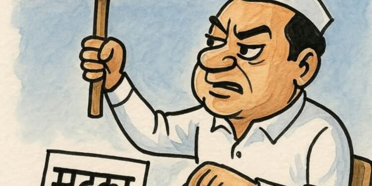 अवैध धंदे बंद करा” म्हणणारे काँग्रेस नेतेच मटका बुकी म्हणून उघड – तुळजापूरमध्ये खळबळ