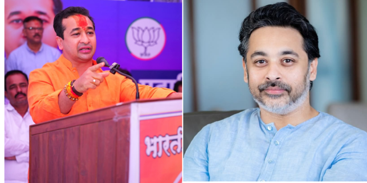 मंत्री नितेश राणे यांचे धाराशिव येथे वादग्रस्त वक्तव्य; बंधू निलेश राणे यांचाही सल्ला