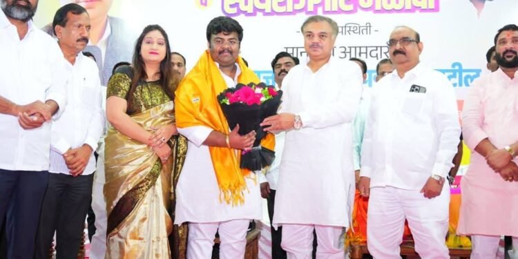 भाजपा युवा नेते शंतनू पायाळ यांनी आयोजित केलेला नोकरी महोत्सव व स्वयंरोजगार मेळावा उत्साहात संपन्न